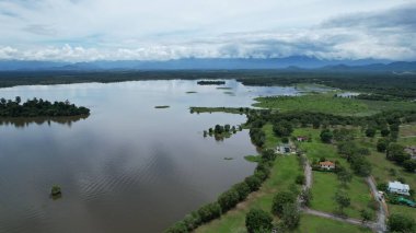 Taiping, Malezya - 24 Eylül 2022: Bukit Merah Laketown Taort