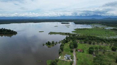Taiping, Malezya - 24 Eylül 2022: Bukit Merah Laketown Taort