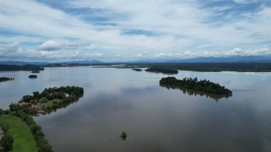 Taiping, Malezya - 24 Eylül 2022: Bukit Merah Laketown Taort