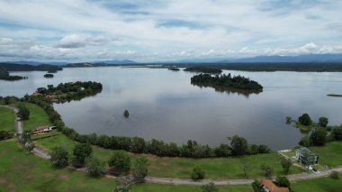 Taiping, Malezya - 24 Eylül 2022: Bukit Merah Laketown Taort