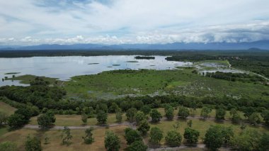 Taiping, Malezya - 24 Eylül 2022: Bukit Merah Laketown Taort