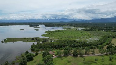 Taiping, Malezya - 24 Eylül 2022: Bukit Merah Laketown Taort