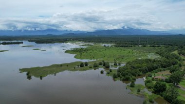 Taiping, Malezya - 24 Eylül 2022: Bukit Merah Laketown Taort