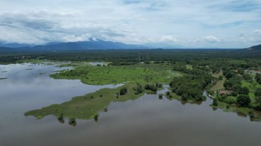 Taiping, Malezya - 24 Eylül 2022: Bukit Merah Laketown Taort