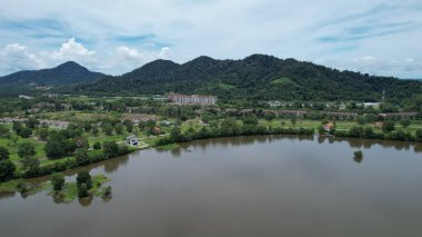 Taiping, Malezya - 24 Eylül 2022: Bukit Merah Laketown Taort