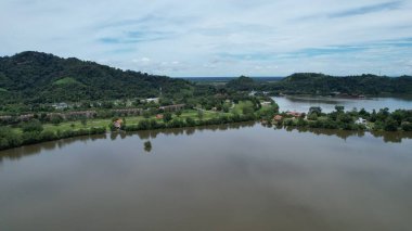 Taiping, Malezya - 24 Eylül 2022: Bukit Merah Laketown Taort