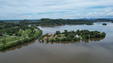 Taiping, Malezya - 24 Eylül 2022: Bukit Merah Laketown Taort