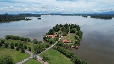 Taiping, Malezya - 24 Eylül 2022: Bukit Merah Laketown Taort