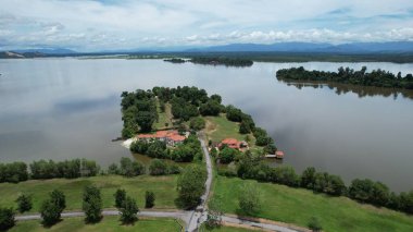 Taiping, Malezya - 24 Eylül 2022: Bukit Merah Laketown Taort