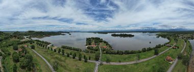 Taiping, Malezya - 24 Eylül 2022: Bukit Merah Laketown Taort