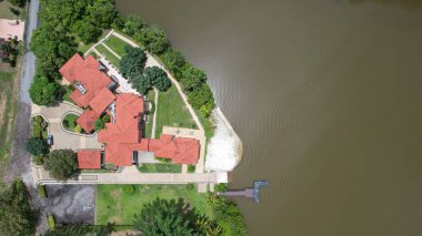 Taiping, Malezya - 24 Eylül 2022: Bukit Merah Laketown Taort