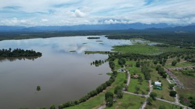 Taiping, Malezya - 24 Eylül 2022: Bukit Merah Laketown Taort