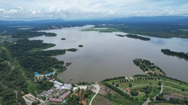 Taiping, Malezya - 24 Eylül 2022: Bukit Merah Laketown Taort