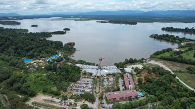 Taiping, Malezya - 24 Eylül 2022: Bukit Merah Laketown Taort