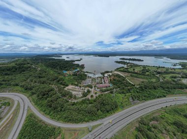 Taiping, Malezya - 24 Eylül 2022: Bukit Merah Laketown Taort