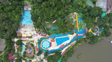 Taiping, Malezya - 24 Eylül 2022: Landmark Binaları ve Taiping Turistleri