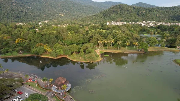 Taiping, Malezya - 24 Eylül 2022: Landmark Binaları ve Taiping Turistleri