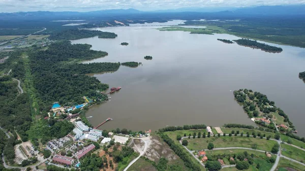 Taiping, Malezya - 24 Eylül 2022: Bukit Merah Laketown Taort