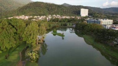 Taiping, Malezya - 24 Eylül 2022: Landmark Binaları ve Taiping Turistleri