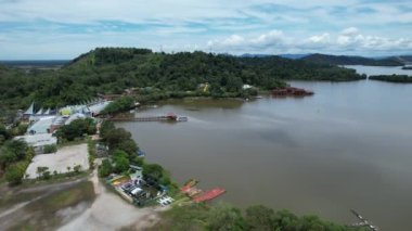 Taiping, Malezya - 24 Eylül 2022: Landmark Binaları ve Taiping Turistleri