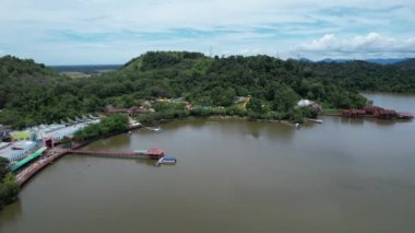 Taiping, Malezya - 24 Eylül 2022: Landmark Binaları ve Taiping Turistleri