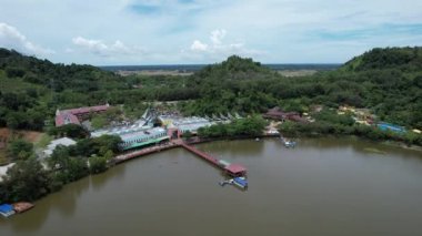 Taiping, Malezya - 24 Eylül 2022: Landmark Binaları ve Taiping Turistleri