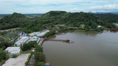Taiping, Malezya - 24 Eylül 2022: Landmark Binaları ve Taiping Turistleri