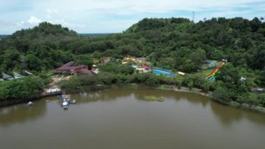 Taiping, Malezya - 24 Eylül 2022: Landmark Binaları ve Taiping Turistleri