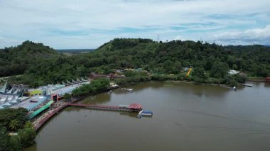 Taiping, Malezya - 24 Eylül 2022: Landmark Binaları ve Taiping Turistleri