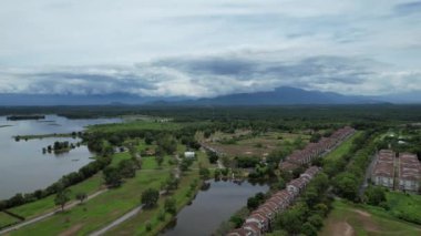 Taiping, Malezya - 24 Eylül 2022: Landmark Binaları ve Taiping Turistleri