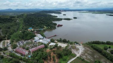 Taiping, Malezya - 24 Eylül 2022: Landmark Binaları ve Taiping Turistleri
