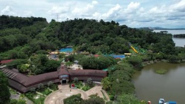 Taiping, Malezya - 24 Eylül 2022: Landmark Binaları ve Taiping Turistleri