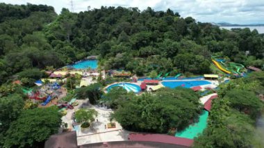 Taiping, Malezya - 24 Eylül 2022: Landmark Binaları ve Taiping Turistleri