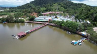 Taiping, Malezya - 24 Eylül 2022: Landmark Binaları ve Taiping Turistleri