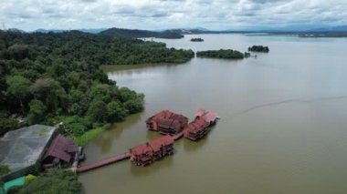 Taiping, Malezya - 24 Eylül 2022: Landmark Binaları ve Taiping Turistleri