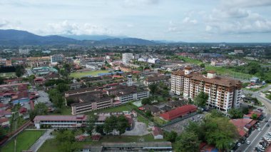 Ipoh, Malezya - 24 Eylül 2022: İpoh 'un Tarihi Binaları ve Turist Çekimleri