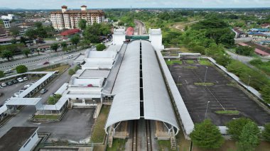 Ipoh, Malezya - 24 Eylül 2022: İpoh 'un Tarihi Binaları ve Turist Çekimleri