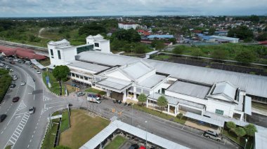 Ipoh, Malezya - 24 Eylül 2022: İpoh 'un Tarihi Binaları ve Turist Çekimleri