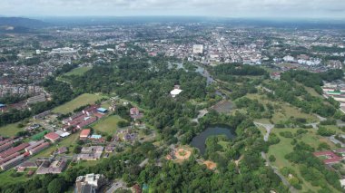 Ipoh, Malezya - 24 Eylül 2022: İpoh 'un Tarihi Binaları ve Turist Çekimleri