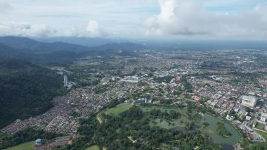 Ipoh, Malezya - 24 Eylül 2022: İpoh 'un Tarihi Binaları ve Turist Çekimleri