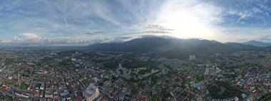 Ipoh, Malezya - 24 Eylül 2022: İpoh 'un Tarihi Binaları ve Turist Çekimleri