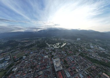 Ipoh, Malezya - 24 Eylül 2022: İpoh 'un Tarihi Binaları ve Turist Çekimleri