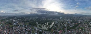 Ipoh, Malezya - 24 Eylül 2022: İpoh 'un Tarihi Binaları ve Turist Çekimleri