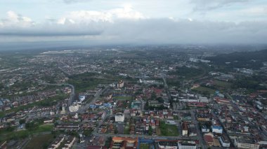 Ipoh, Malezya - 24 Eylül 2022: İpoh 'un Tarihi Binaları ve Turist Çekimleri