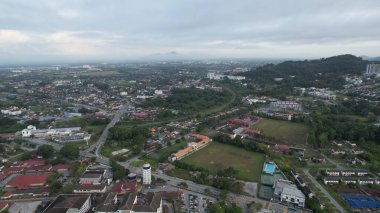 Ipoh, Malezya - 24 Eylül 2022: İpoh 'un Tarihi Binaları ve Turist Çekimleri