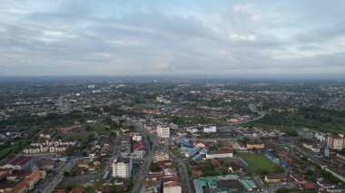 Ipoh, Malezya - 24 Eylül 2022: İpoh 'un Tarihi Binaları ve Turist Çekimleri