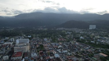 Ipoh, Malezya - 24 Eylül 2022: İpoh 'un Tarihi Binaları ve Turist Çekimleri