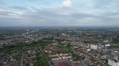 Ipoh, Malezya - 24 Eylül 2022: İpoh 'un Tarihi Binaları ve Turist Çekimleri