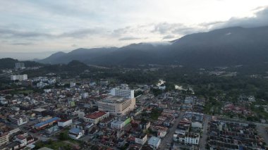 Ipoh, Malezya - 24 Eylül 2022: İpoh 'un Tarihi Binaları ve Turist Çekimleri