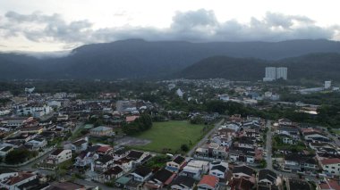 Ipoh, Malezya - 24 Eylül 2022: İpoh 'un Tarihi Binaları ve Turist Çekimleri